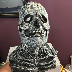 Scary Zombie Skeleton Dark Halloween Mask